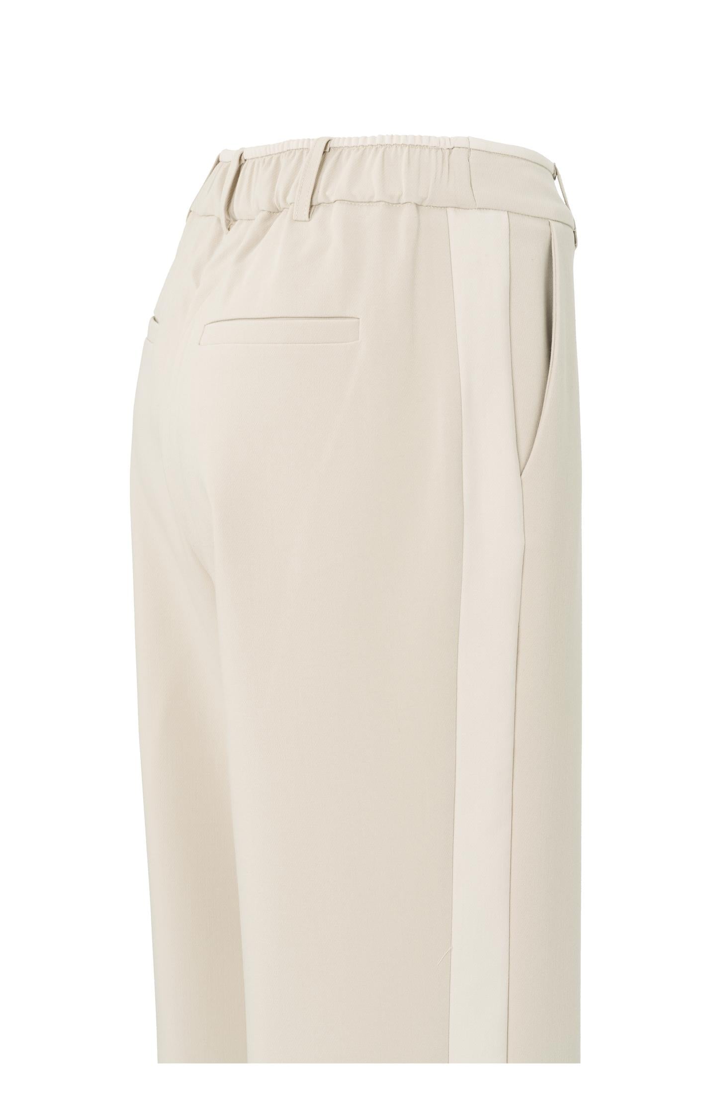 Elegante Hose mit weitem Bein in gerader Passform - Schwarz - Ladies Elegante Hose mit weitem Bein in gerader Passform - Schwarz - Ladies