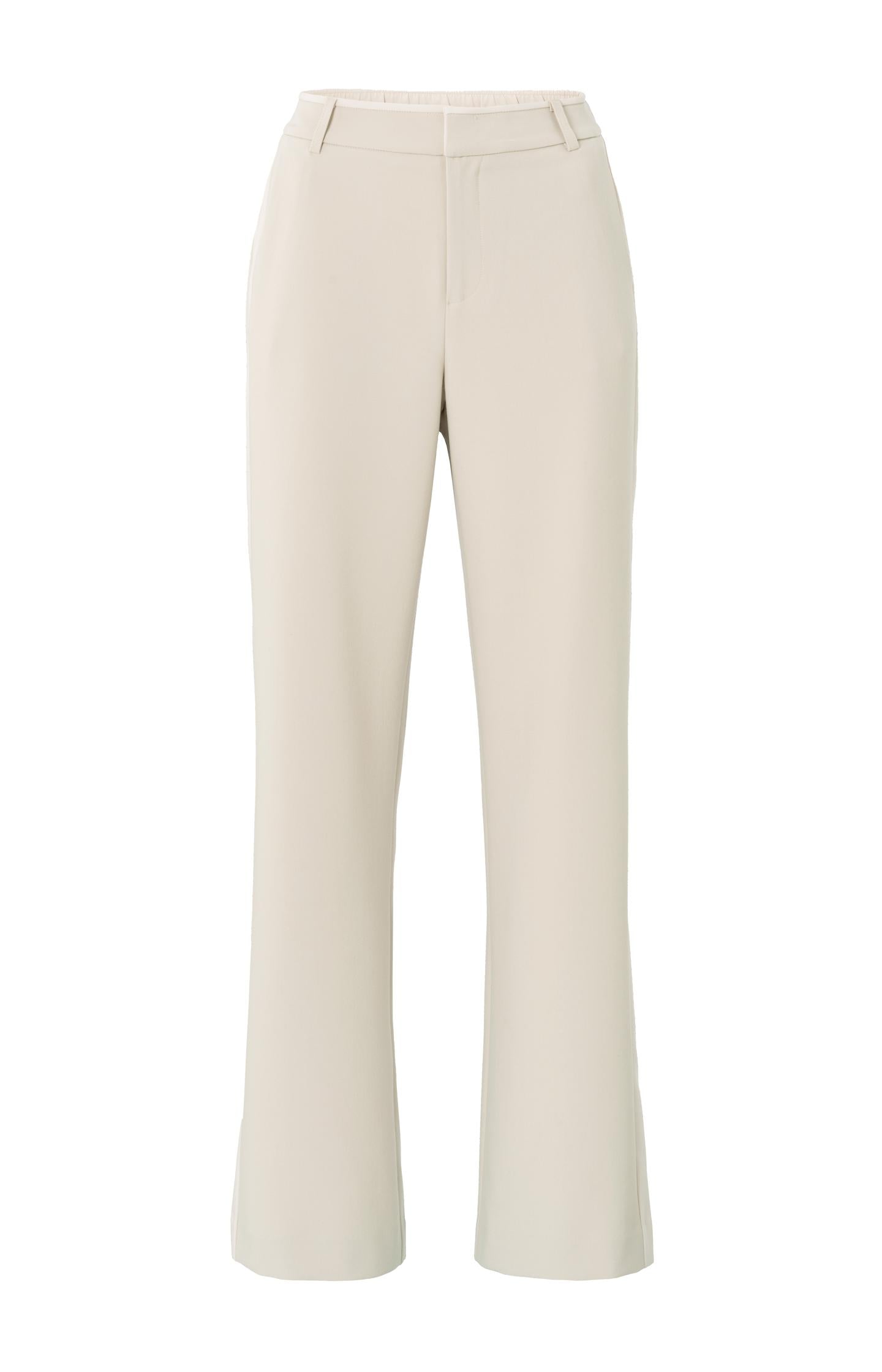 Woven trousers with wide legs and side stripe details - Type: product