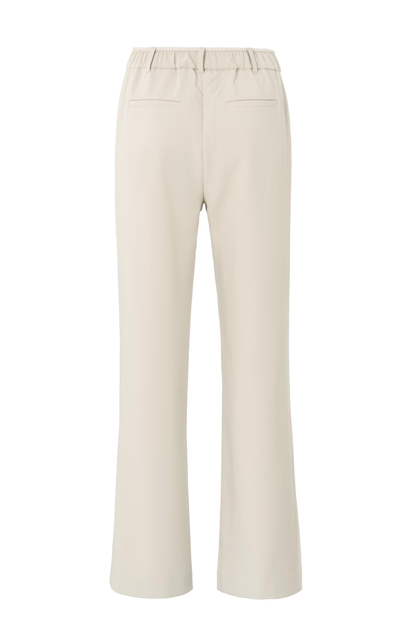 Woven trousers with wide legs and side stripe details