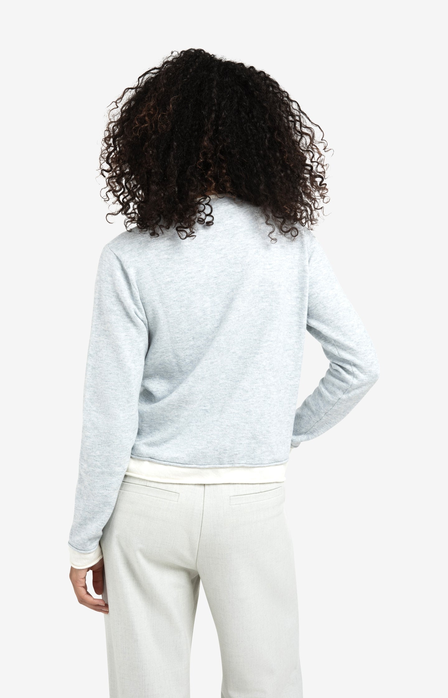 Woven wide leg trousers with belt