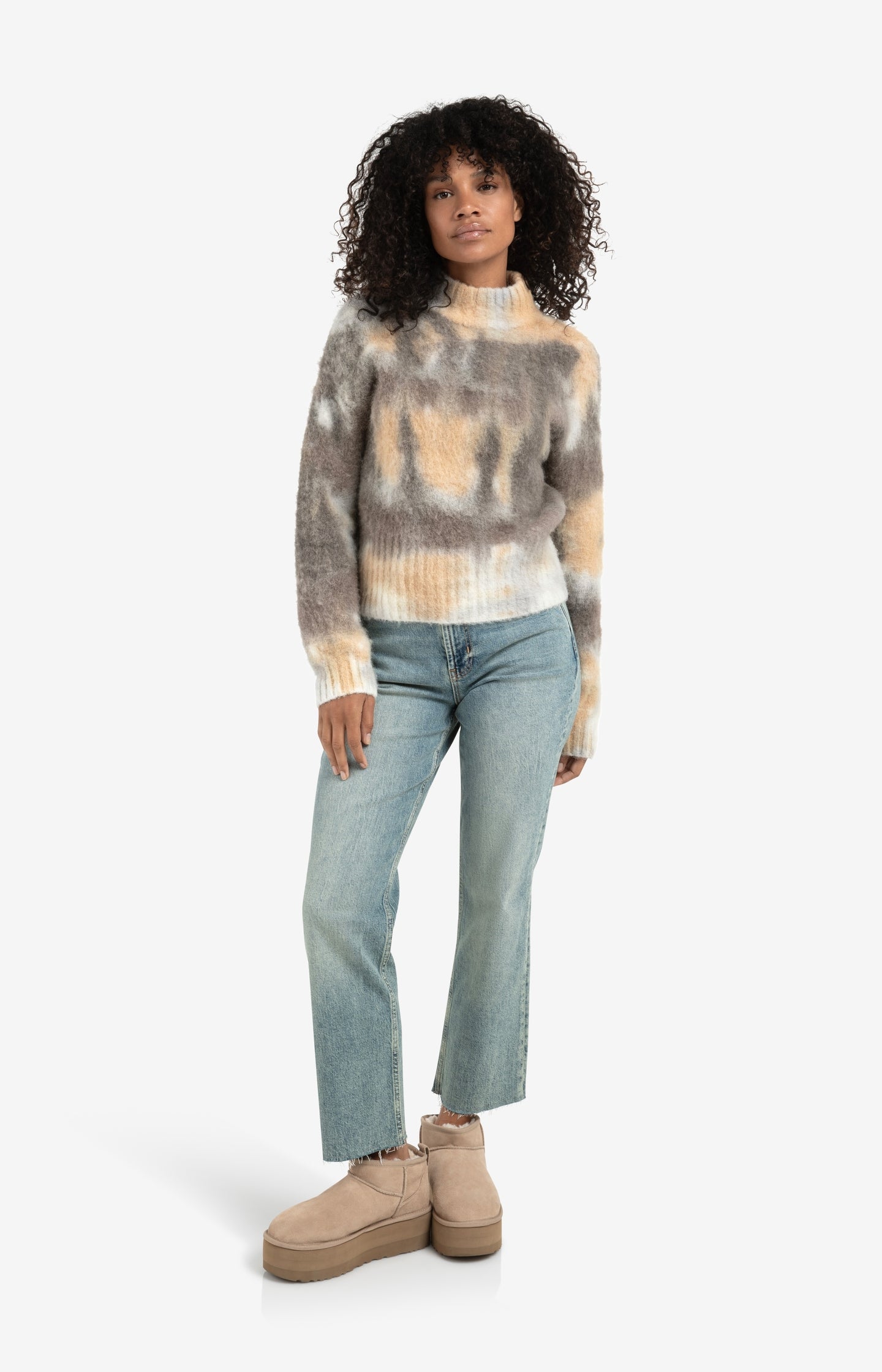 Woven wide leg trousers with belt