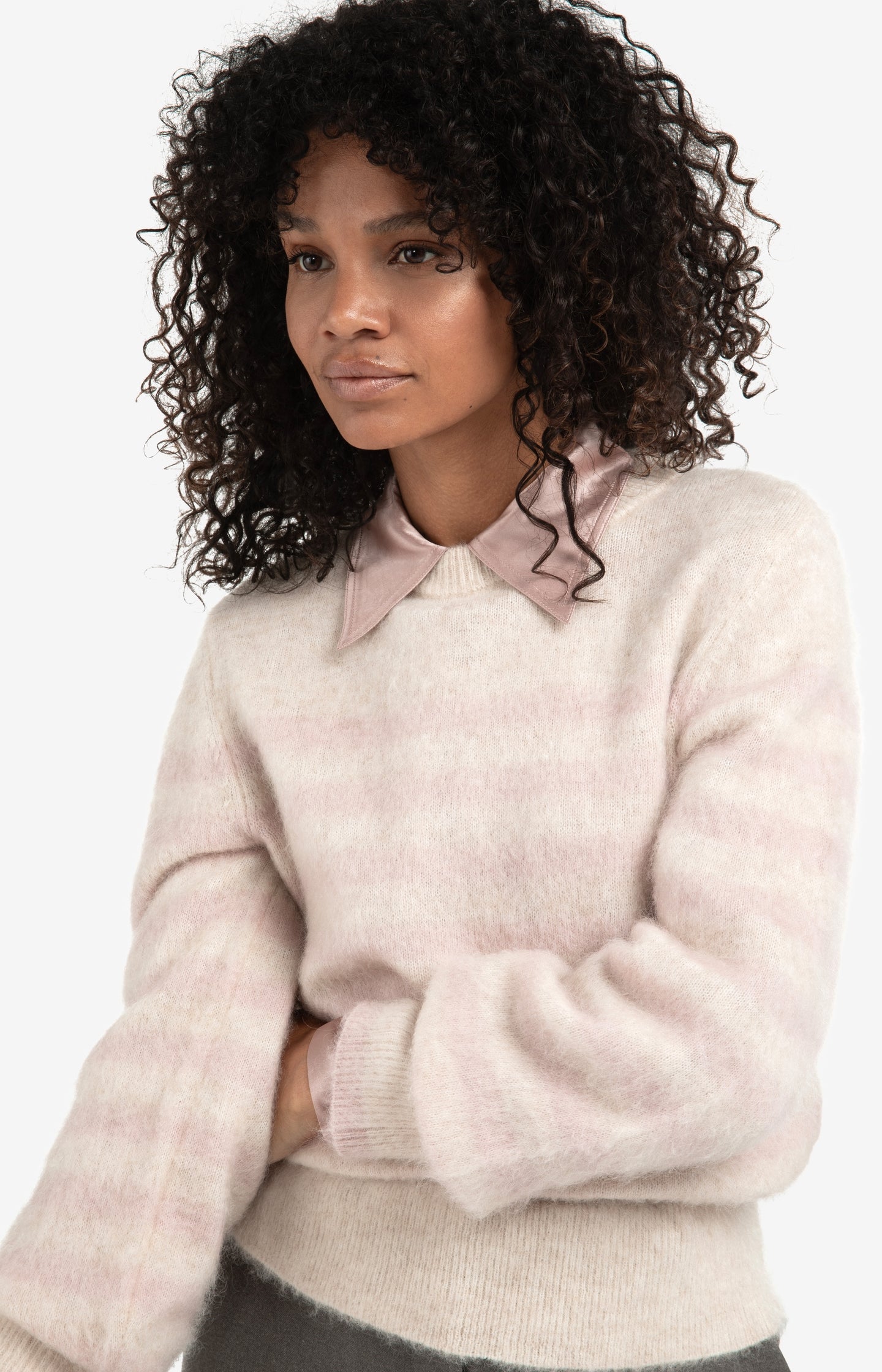 Woven wide leg trousers with belt